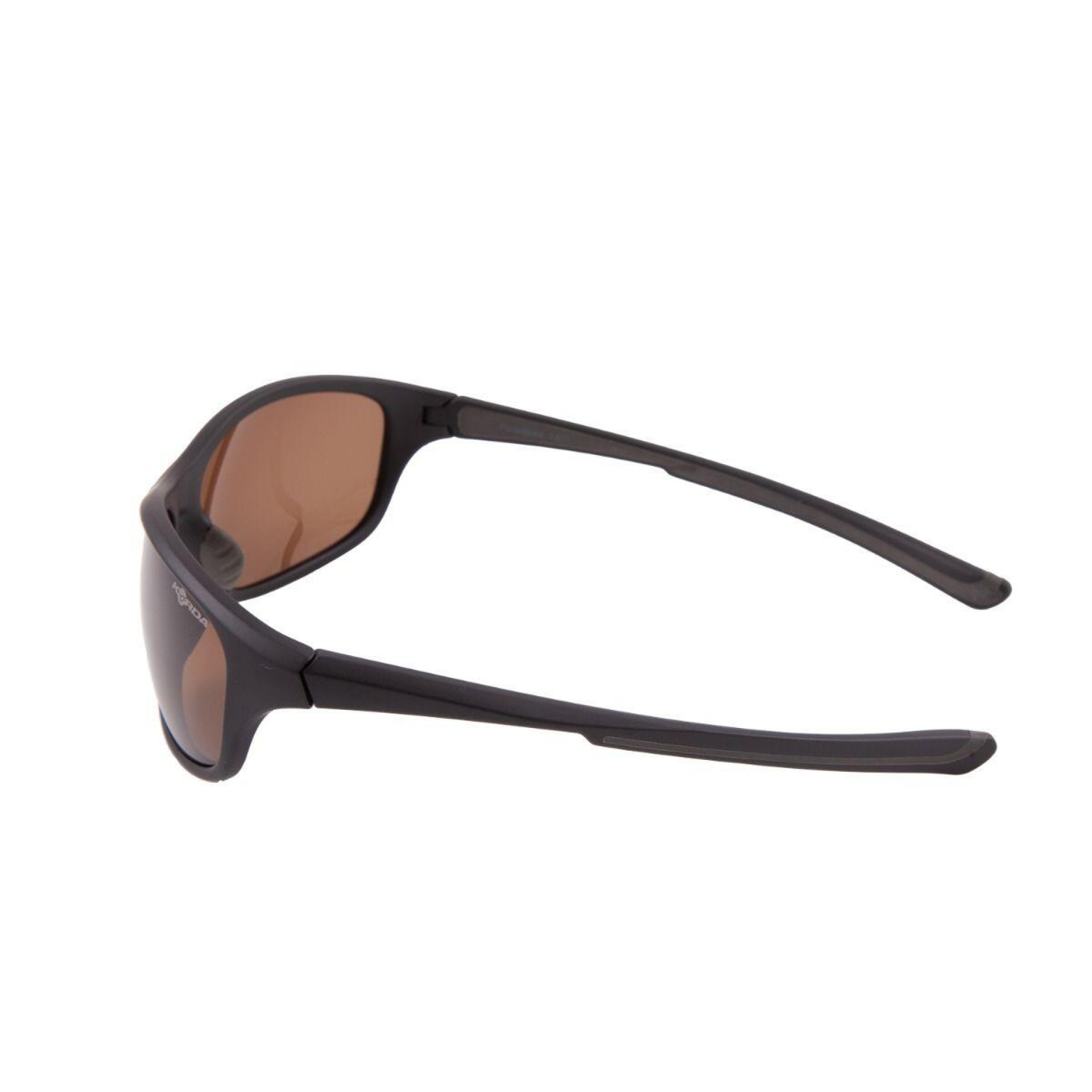 Korda Sunglasses Wraps Matt Black Frame/Brown Lens MK2