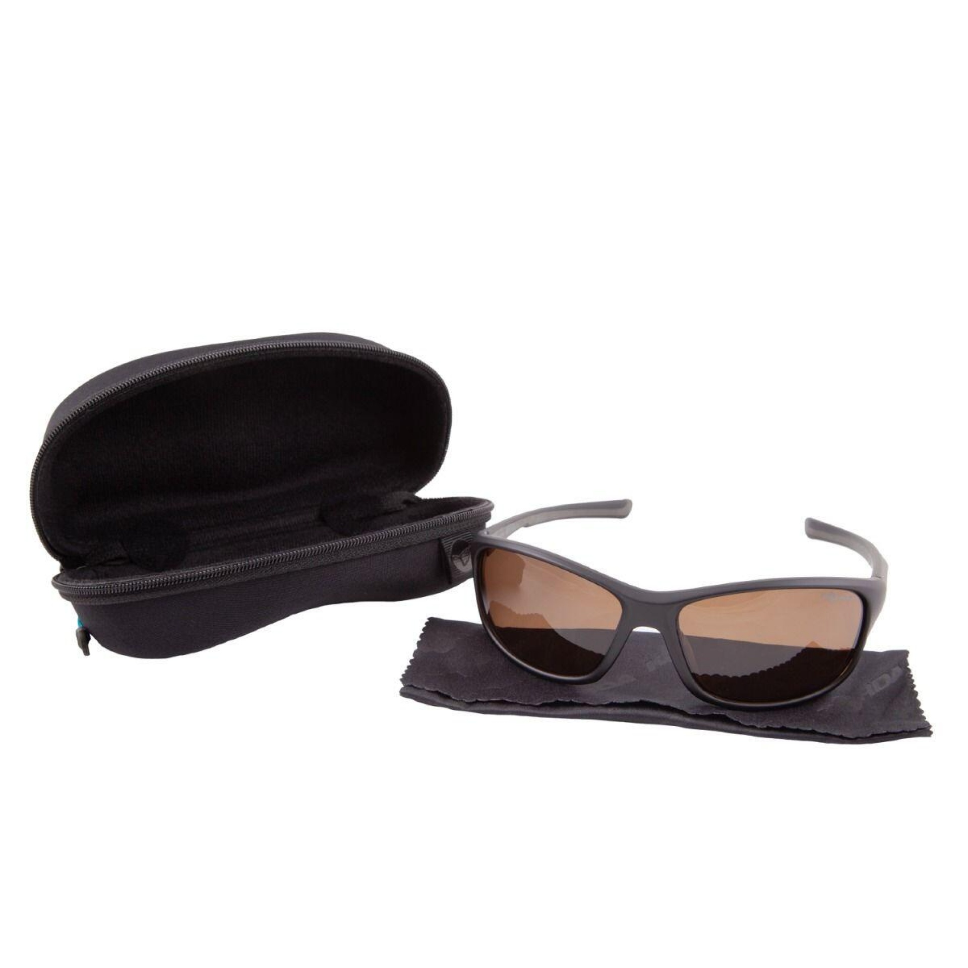 Korda Sunglasses Wraps Matt Black Frame/Brown Lens MK2