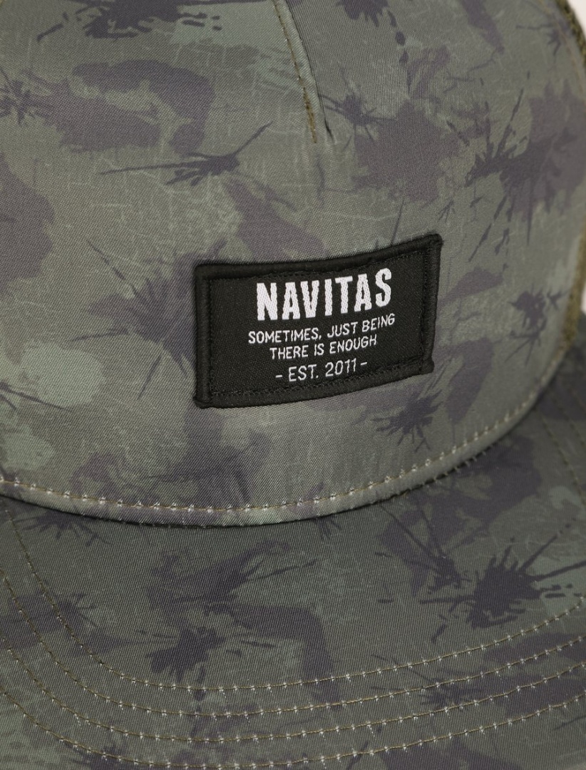 NAVITAS Camo Identity Trucker Cap