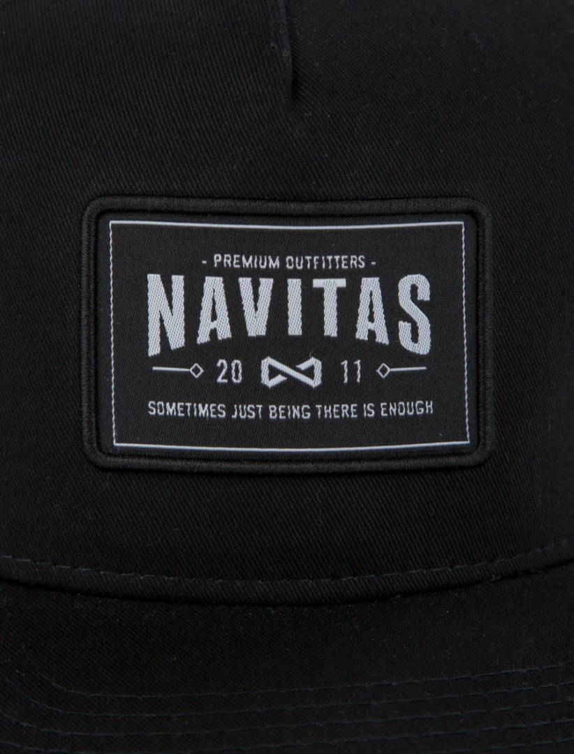 NAVITAS MFG Black Snapback Cap