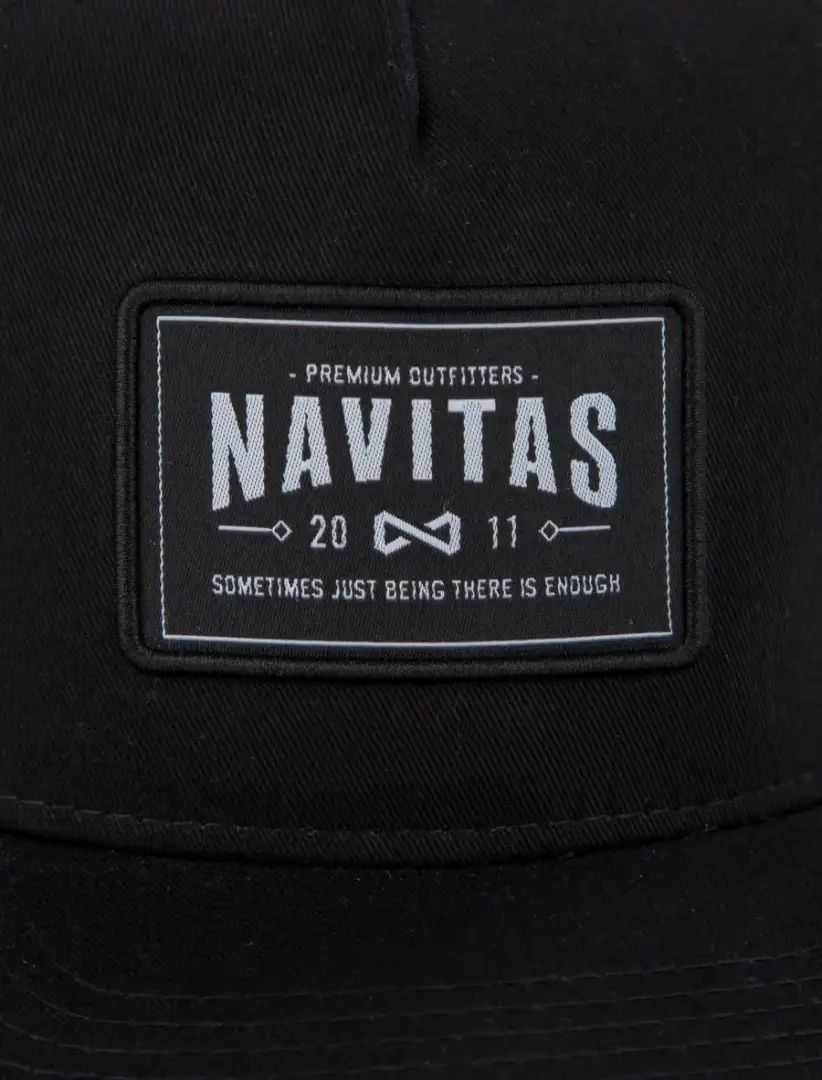 NAVITAS MFG Black Snapback Cap