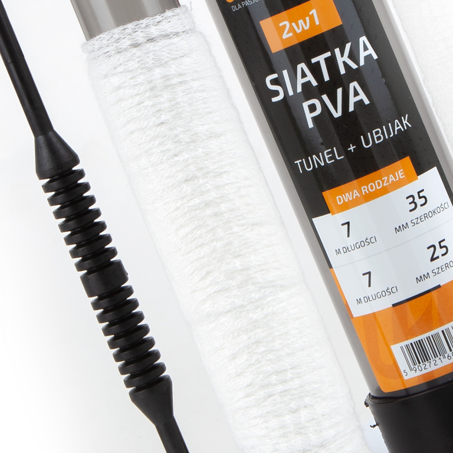 UnderCarp - Siatka Pva 2w1 Tunel + Ubijak 25mm 7m+35mm 7m