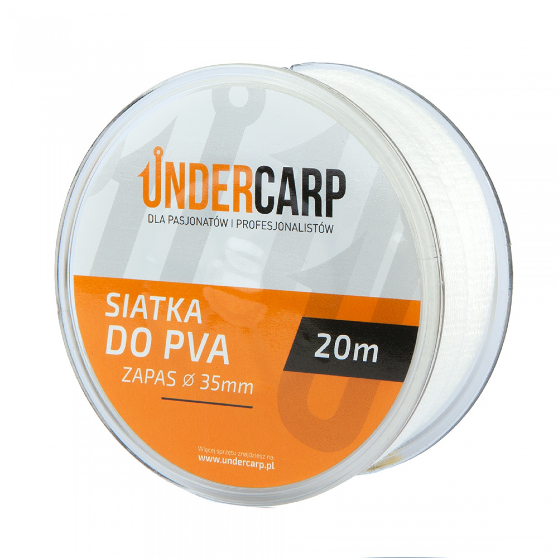 UnderCarp - Red de PVA de repuesto de 35mm 20m