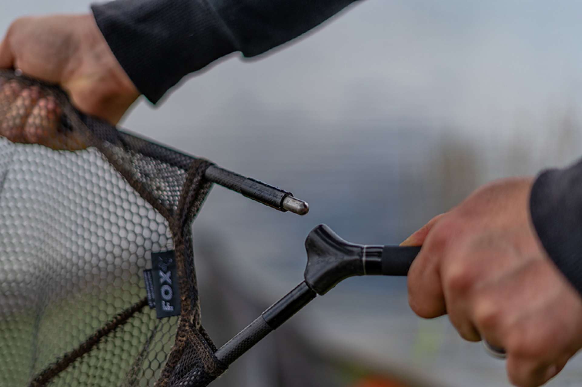 Fox Horizon X6 42 Carbon Landing Net CAMO Mesh