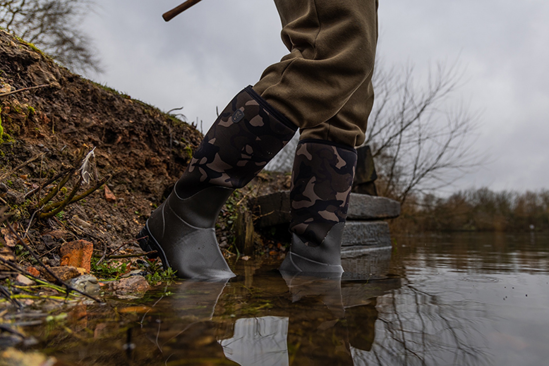 Fox Camo Neoprene Boots