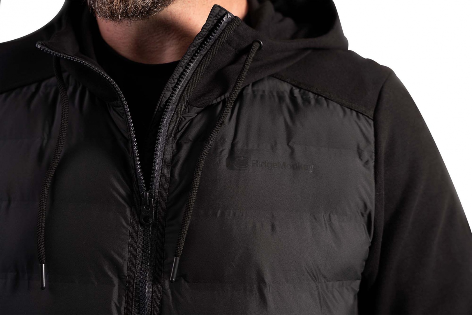 RidgeMonkey APEarel Heavyweight Zip Jacket Black