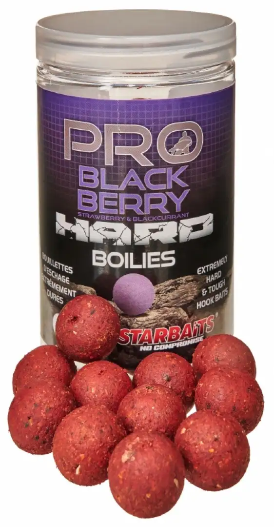 Starbaits Probiotic Hard Boilies - Blackberry