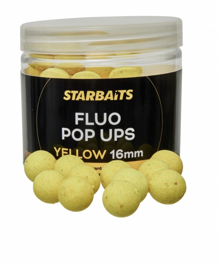 Starbaits Fluo Pop-Up Yellow 
