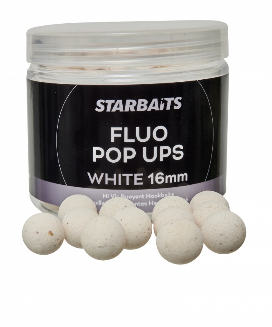 Starbaits Fluo Pop-Up White 