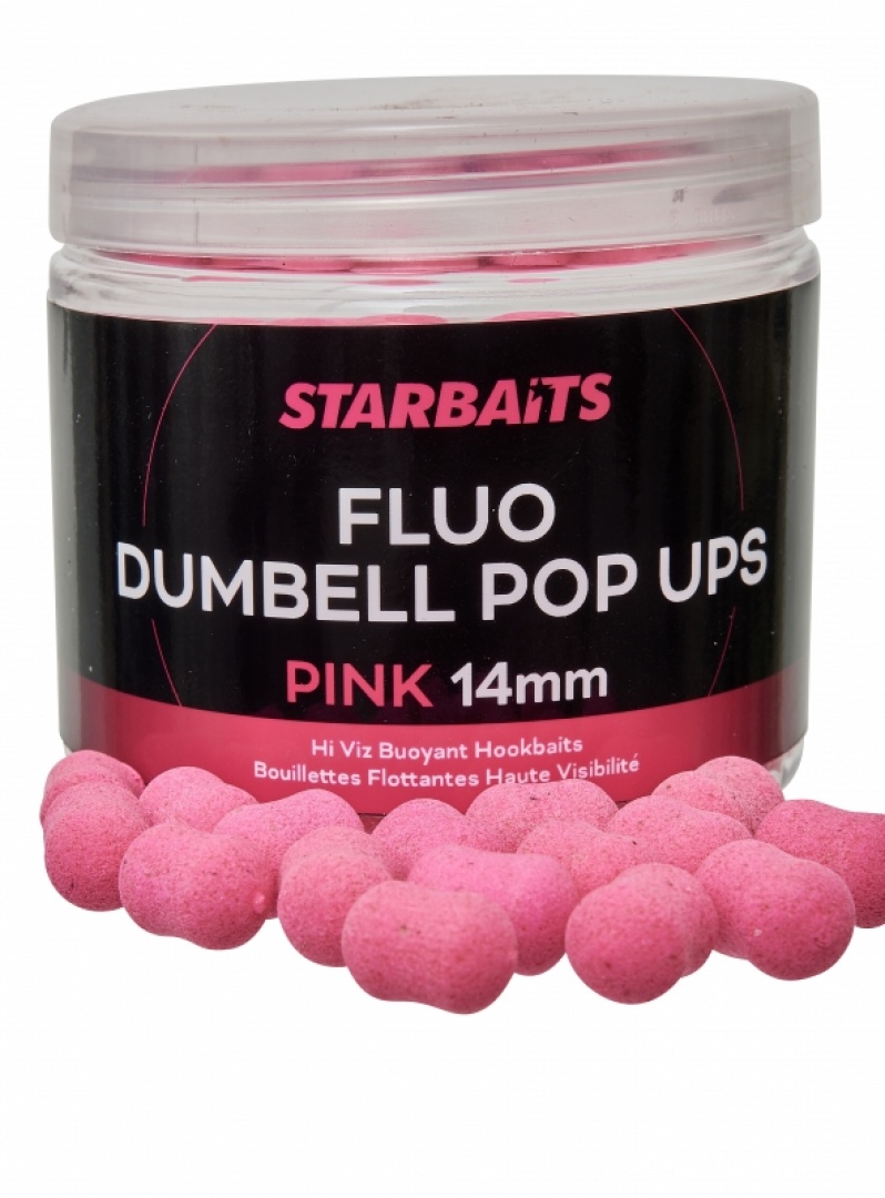 Starbaits Fluo Dumbell Pop-Up Pink 