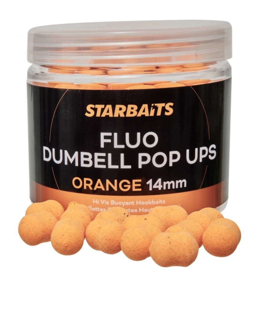 Starbaits Fluo Dumbell Pop-Up Orange 