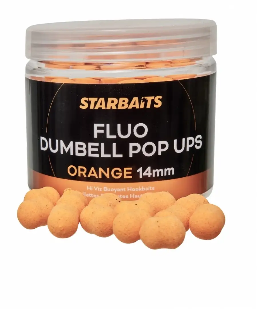 Starbaits Fluo Dumbell Pop-Up Orange 