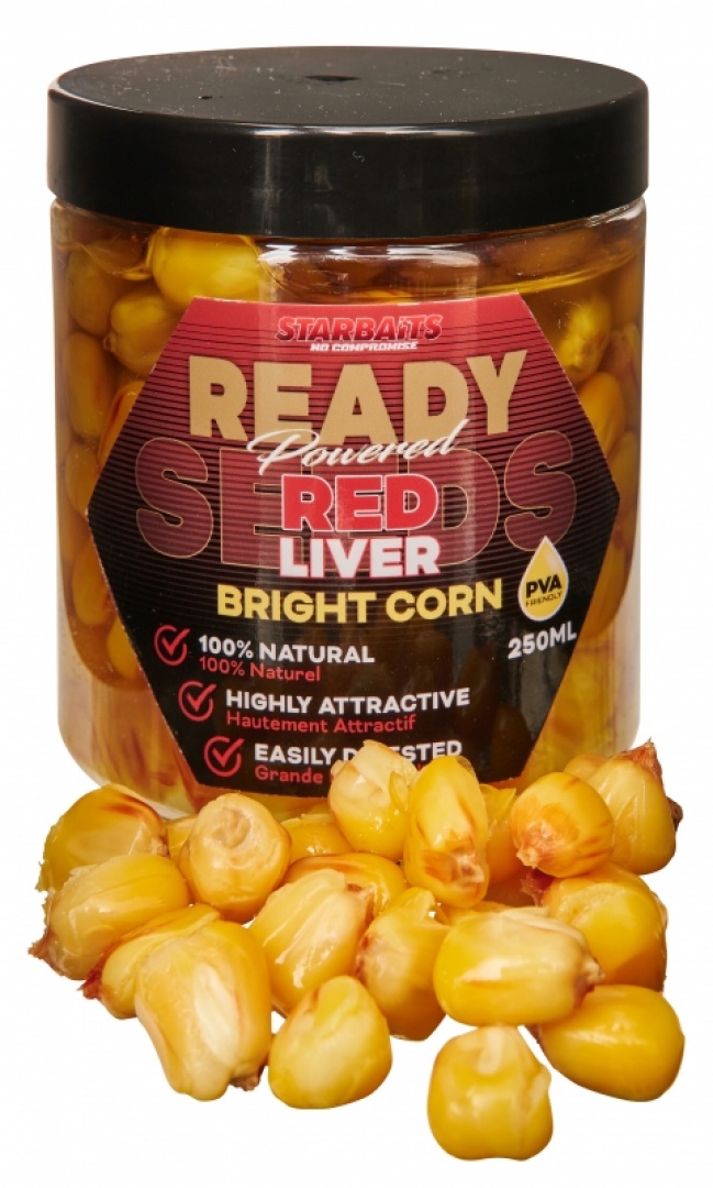 Starbaits Ready Bright Corn - Red Liver