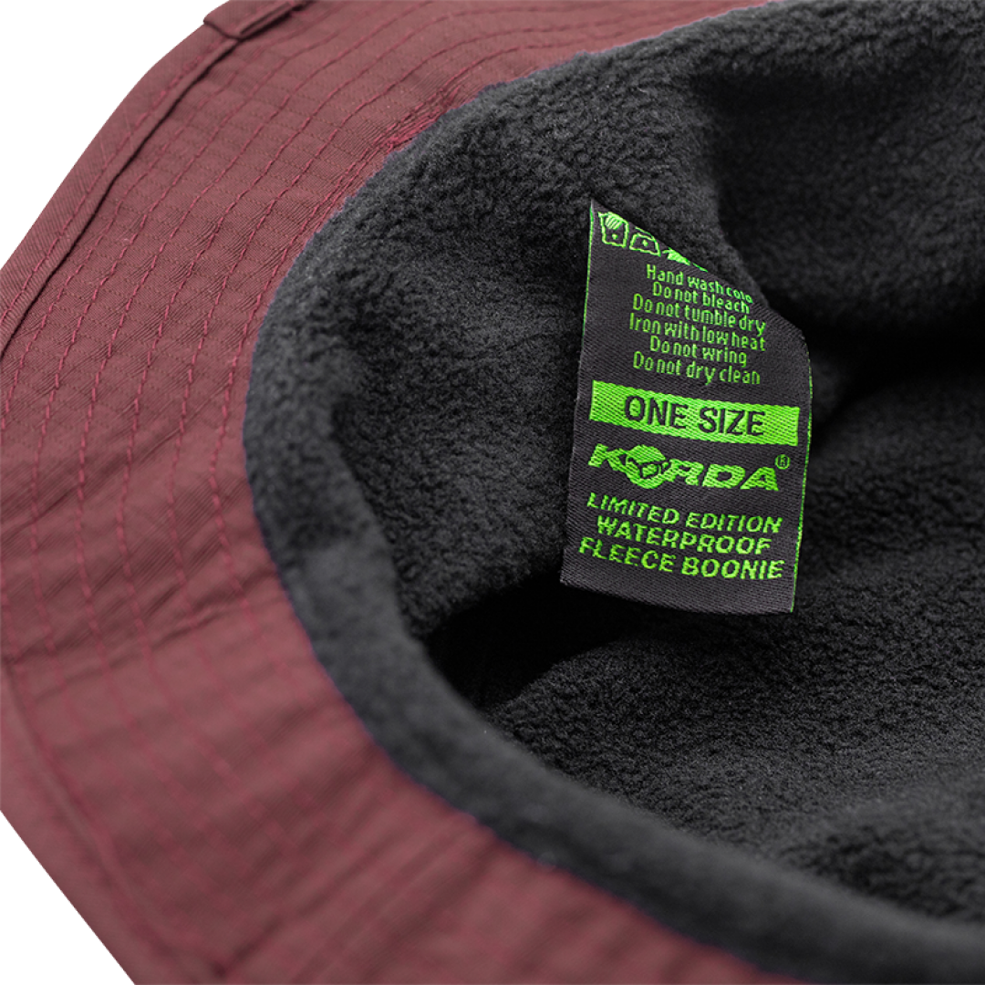 Korda LE Fleece Waterproof Boonie Burgundy