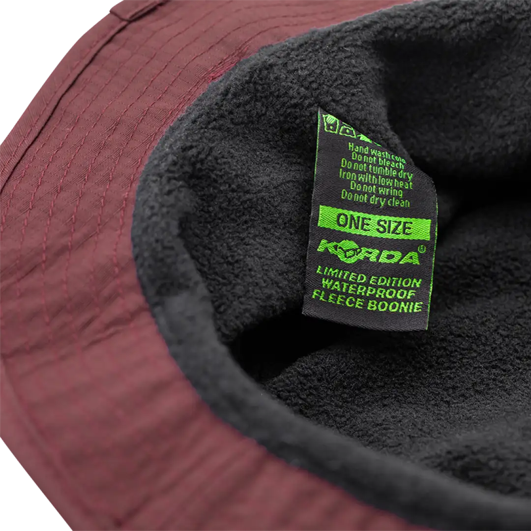 Korda LE Fleece Waterproof Boonie Burgundy