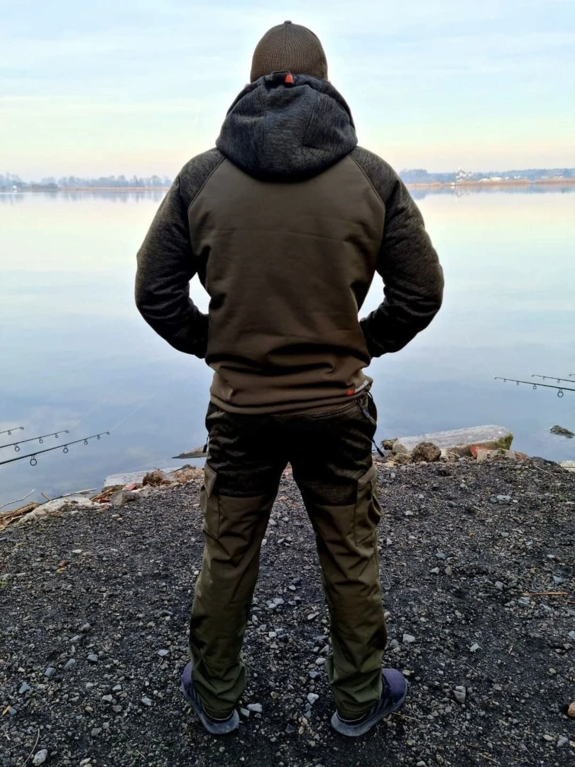 TandemBaits Softshell - Geacă cu Glugă