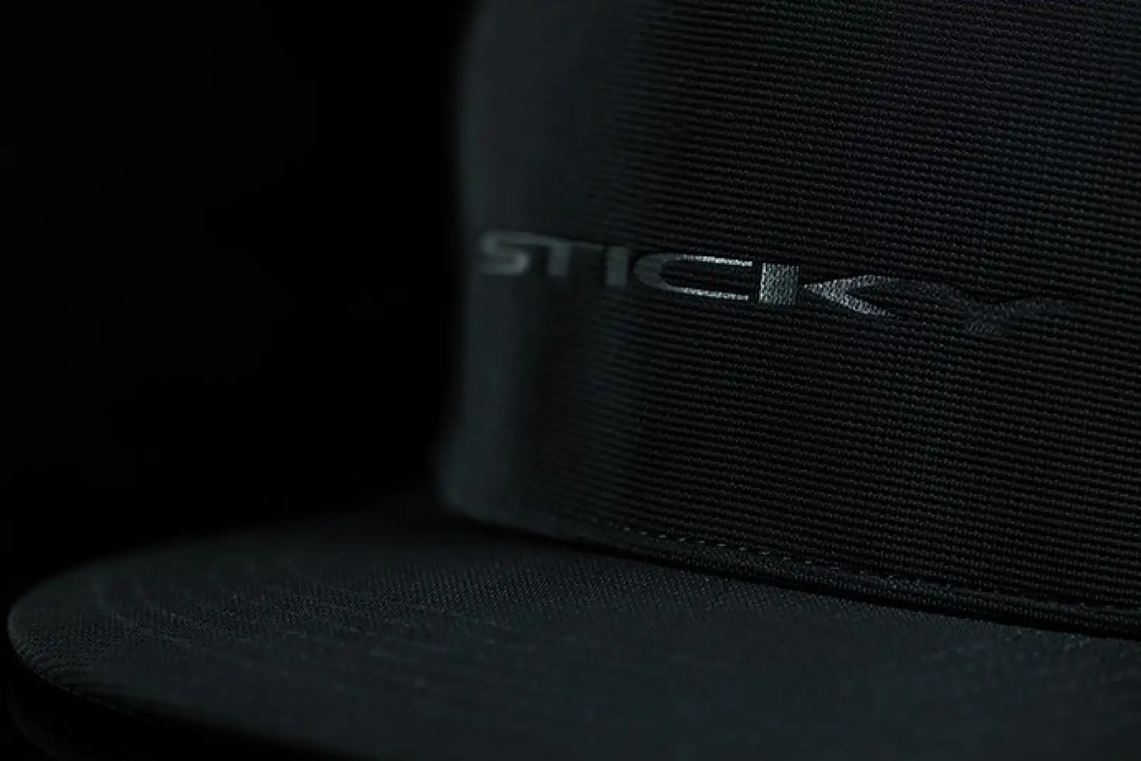StickyBaits Black Snap Back