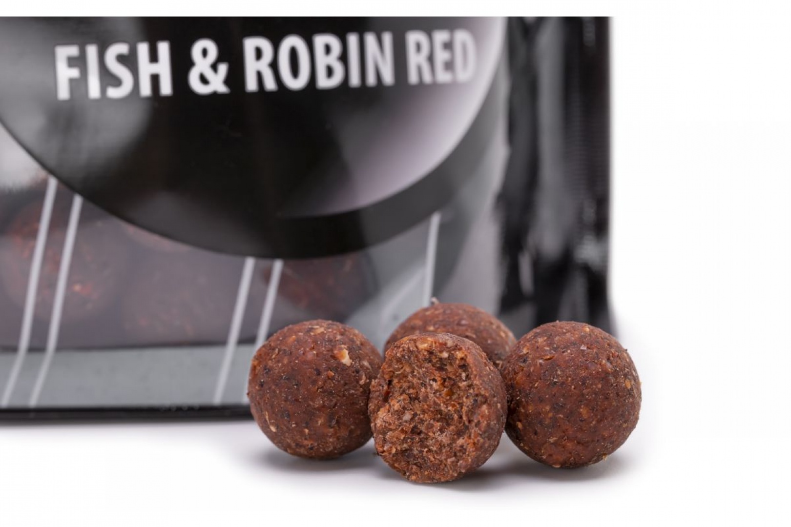 TandemBaits SuperFeed Pure Boilies - Fish and Robin Red