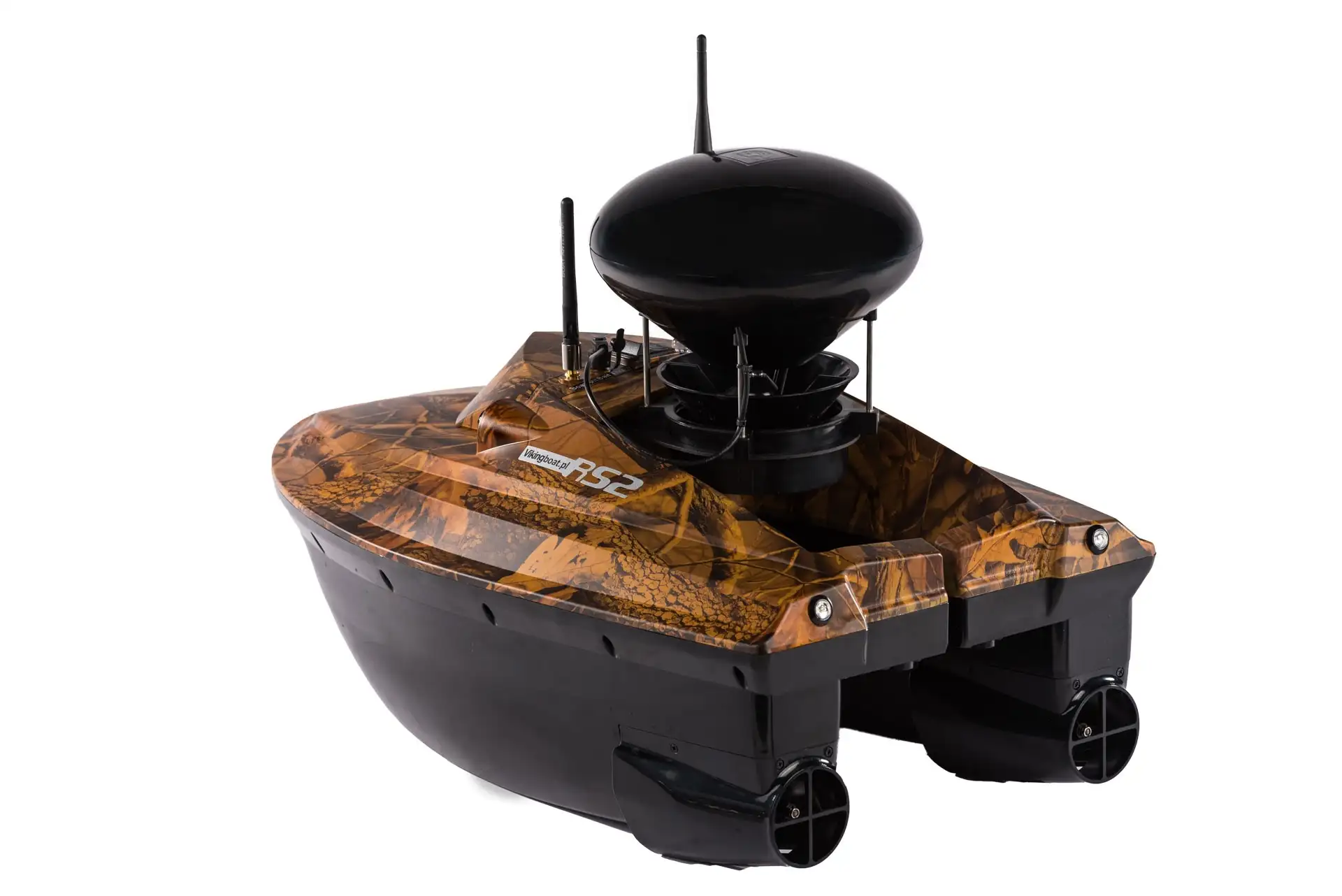 Viking Boat RS2 CAMO - (Sondeur TAB500 pour téléphone + Lance-appâts)