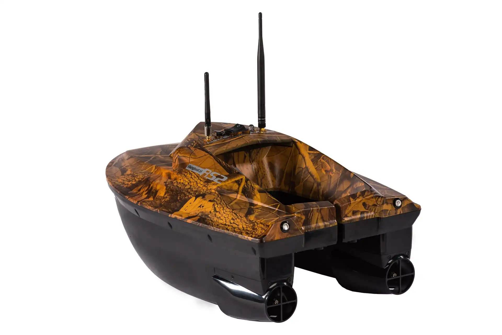 Viking Boat RS2 CAMO - (Sondeur TAB500 pour téléphone + Lance-appâts)