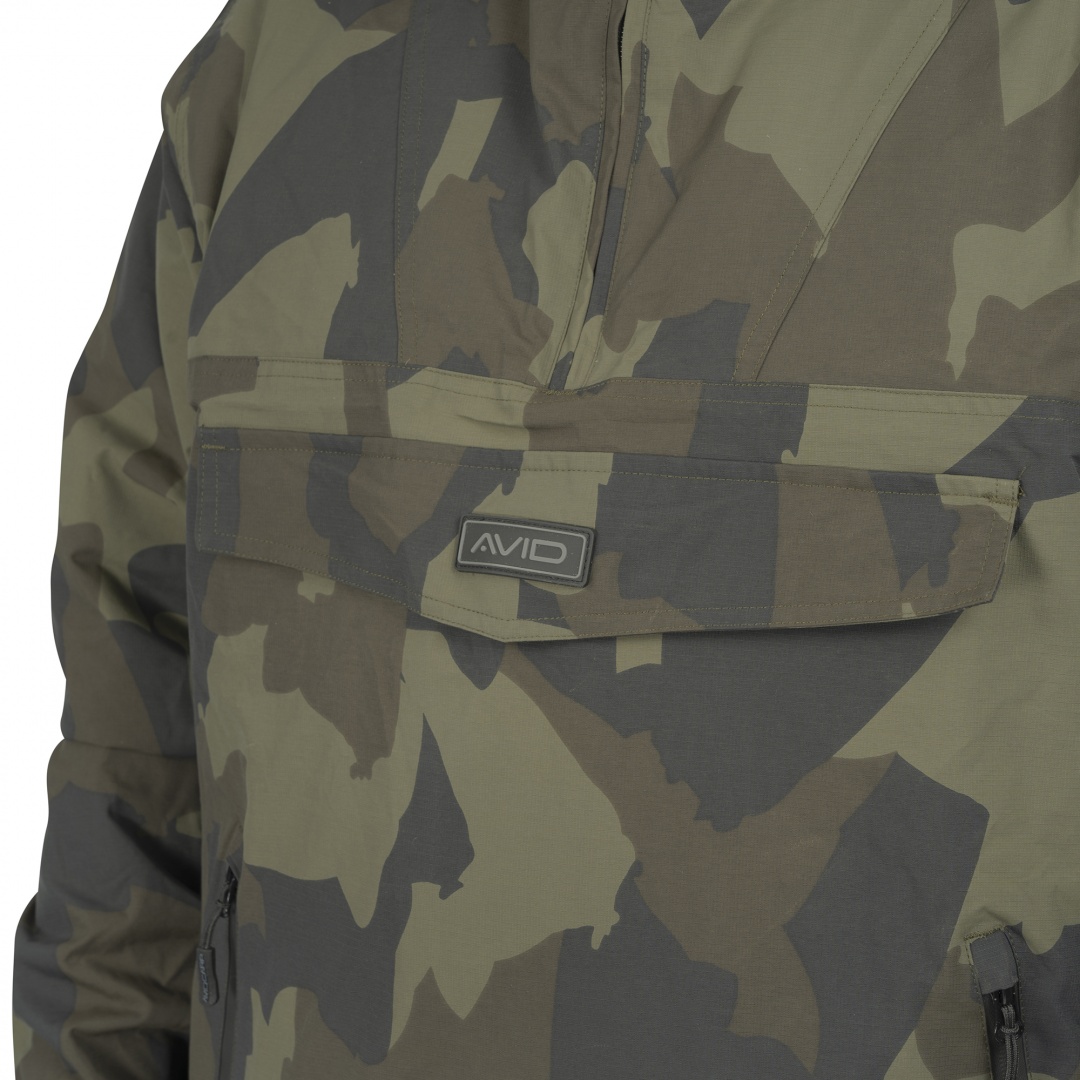 Avid Carp Ripstop Camo Pullover Jacket