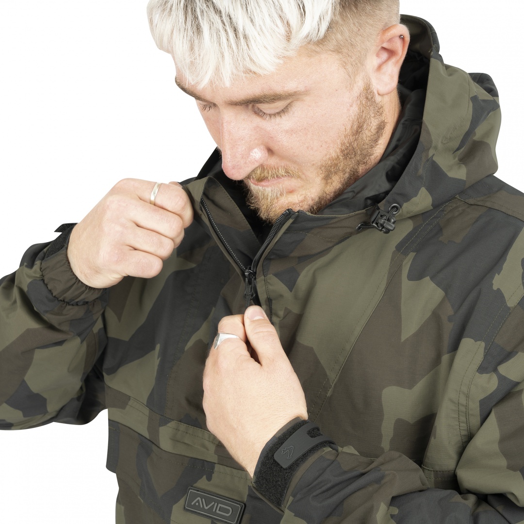 Avid Carp Ripstop Camo Pullover Jacket