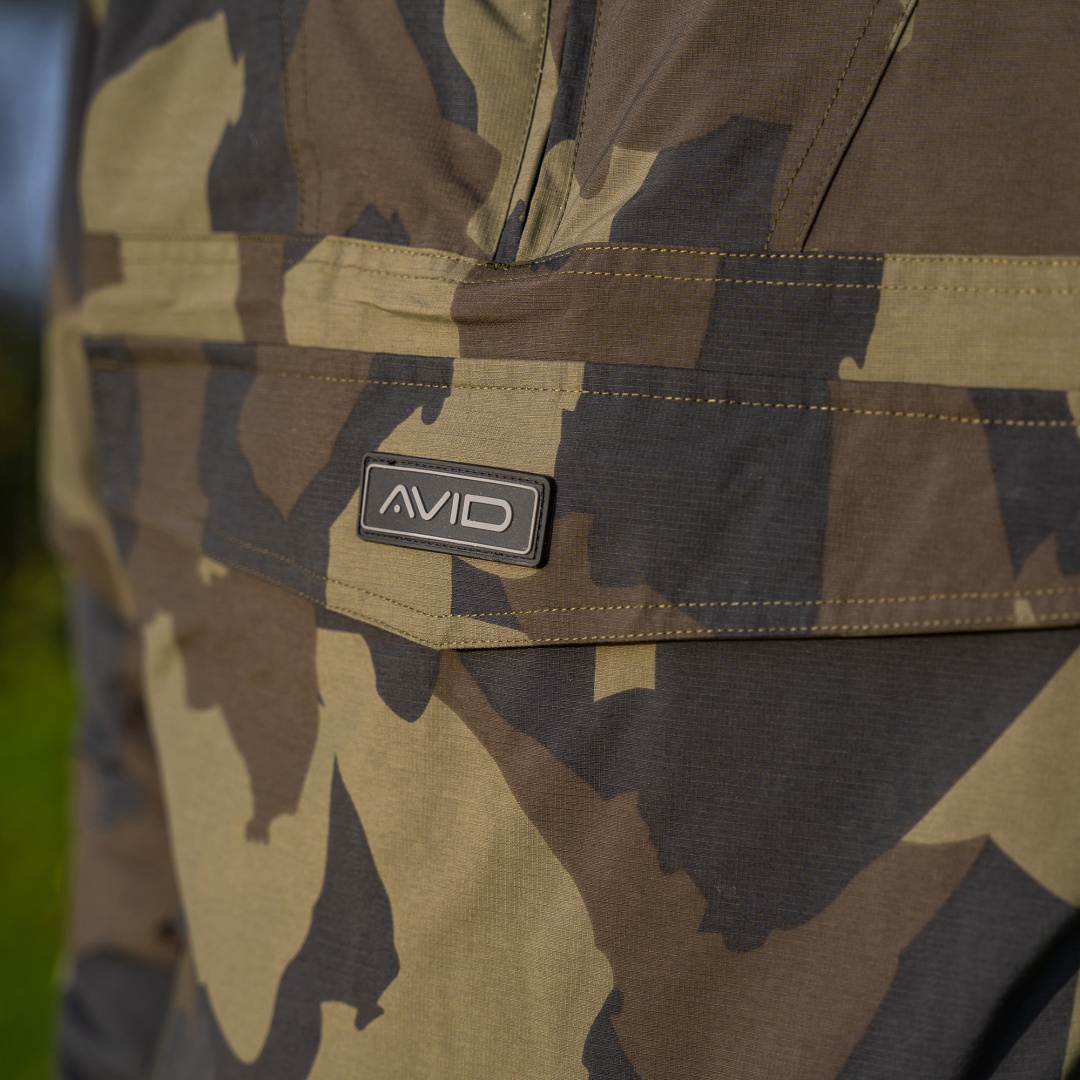 Avid Carp Ripstop Camo Pullover Jacket