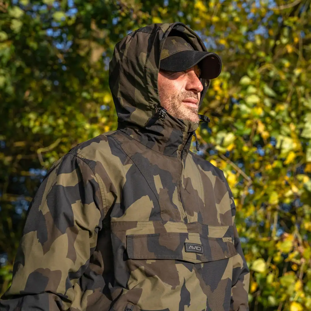 Avid Carp Ripstop Camo Pullover Jacket
