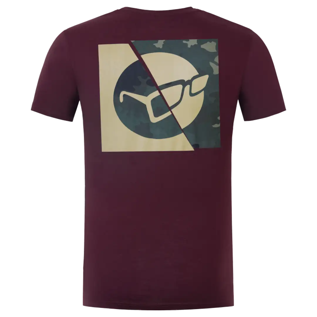 Korda LE Split Tee Burgundy
