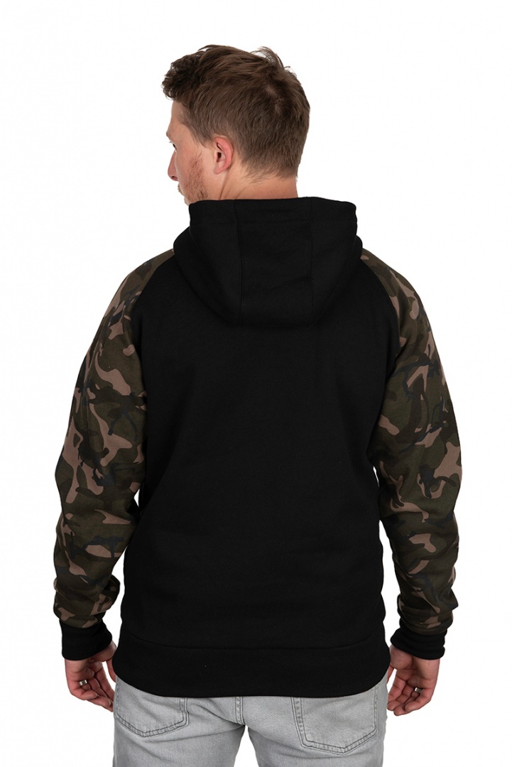 Fox Black/CAMO Raglan Hoody