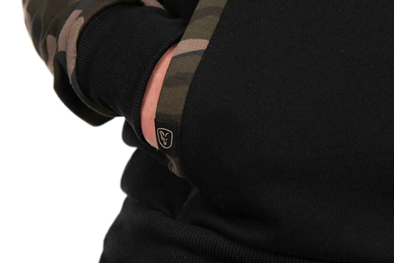 Fox Black/CAMO Raglan Hoody