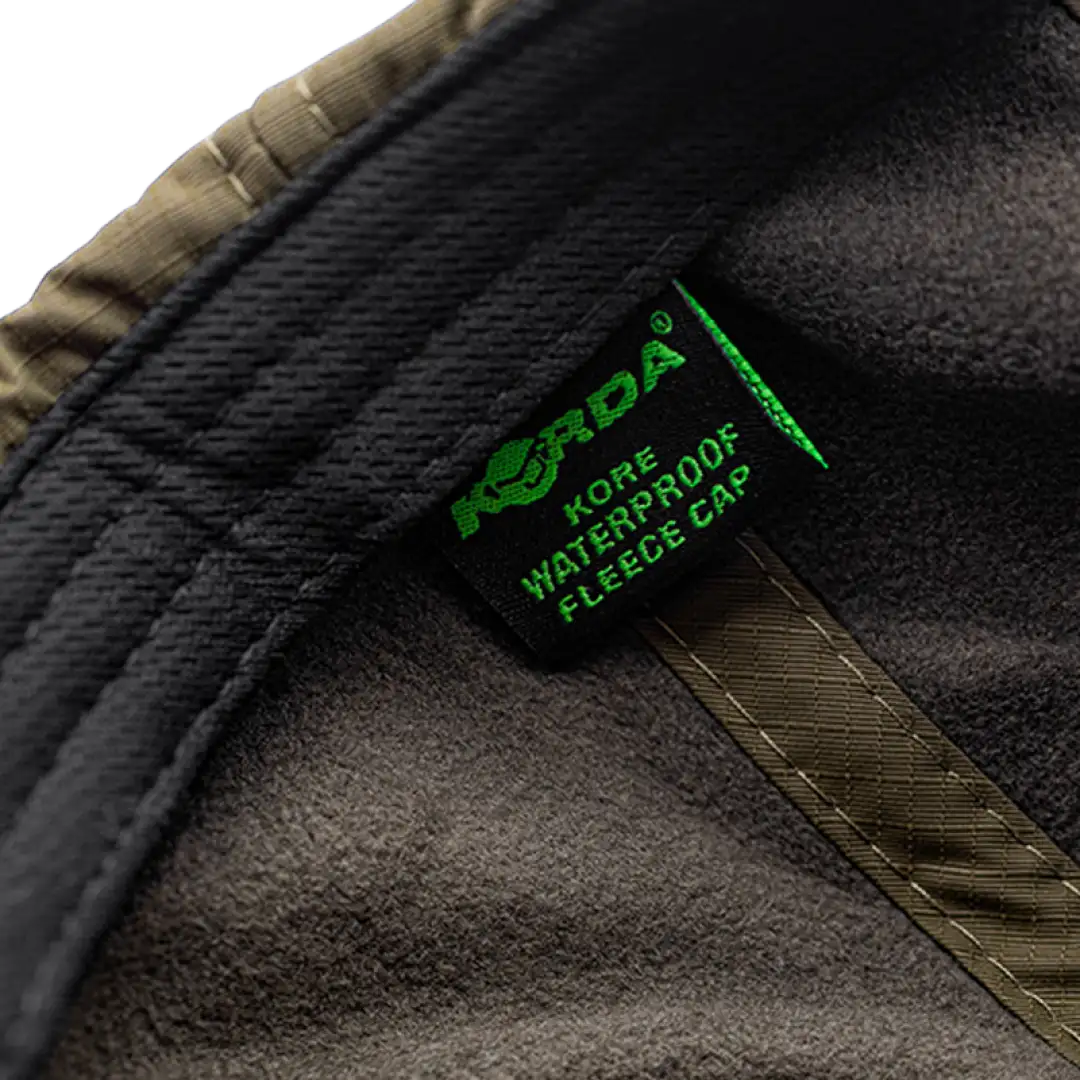 Korda KORE Fleece Waterproof Cap Olive