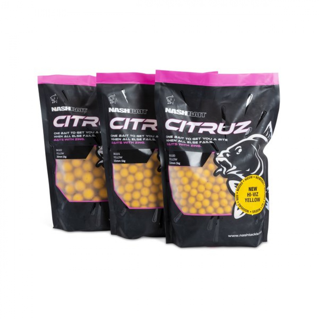 Nash Citruz Yellow Boilies