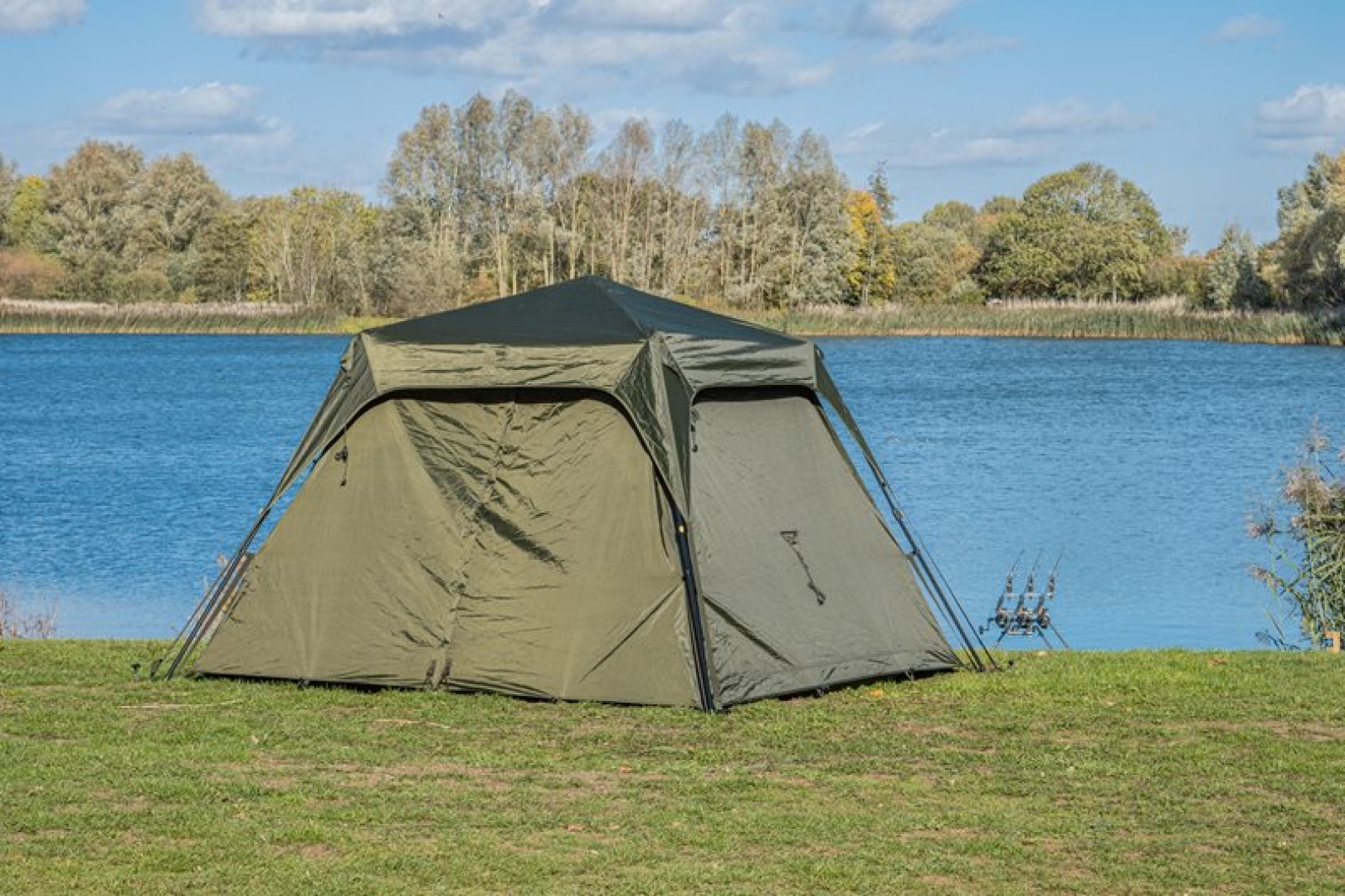 Solar SP Quick-Up Shelter Green MKII with HD Groundsheet