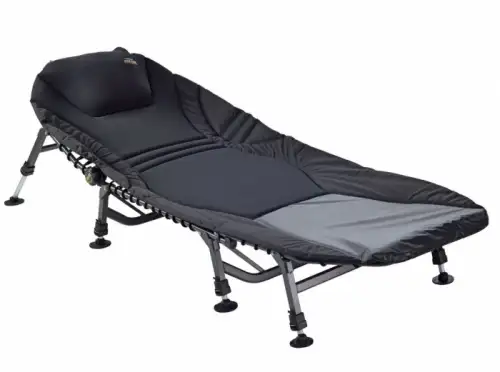 TandemBaits Łóżko Invader Ultra Black 8 nóg