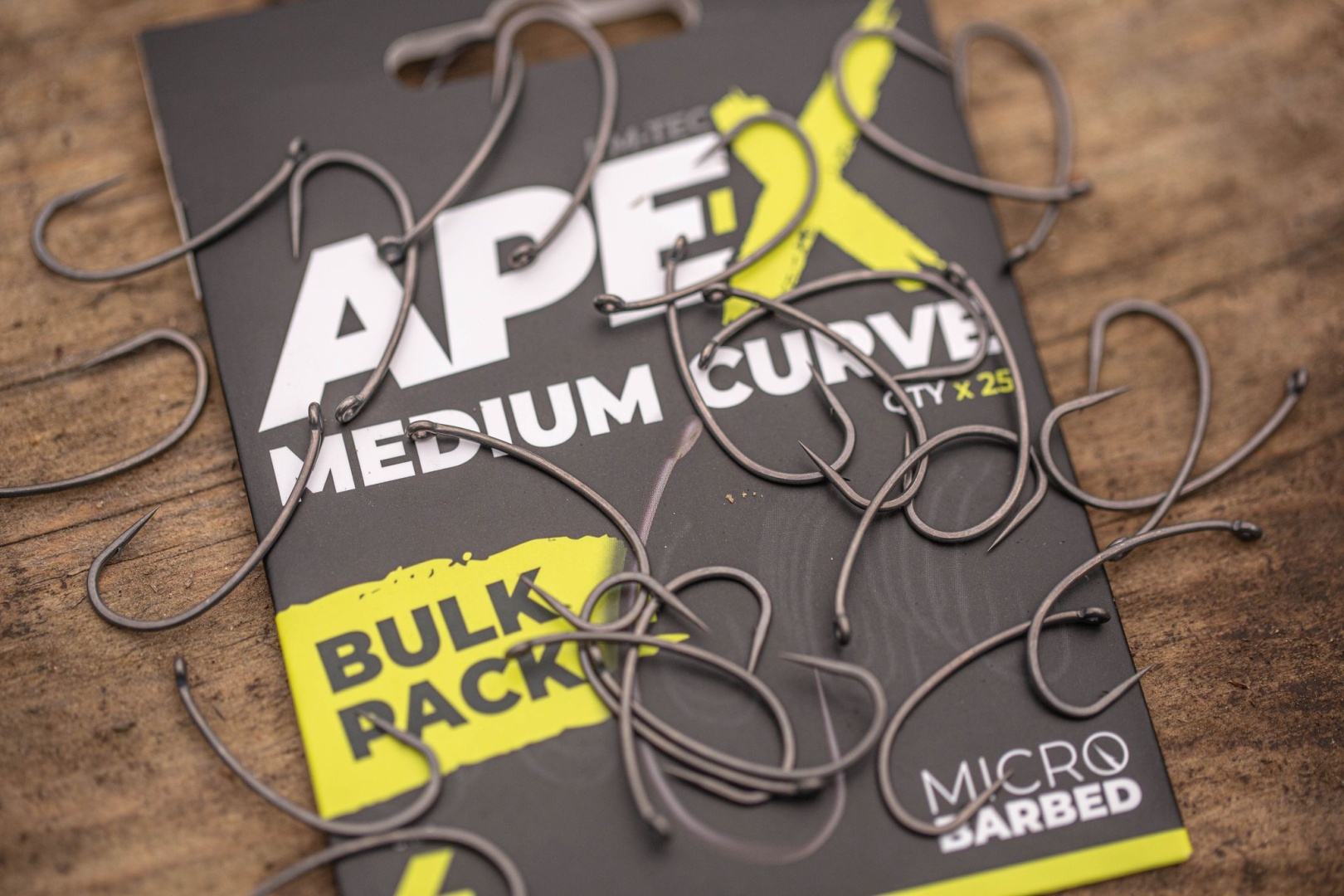 RidgeMonkey Ape-X Medium Curve Barbed Bulk Pack 