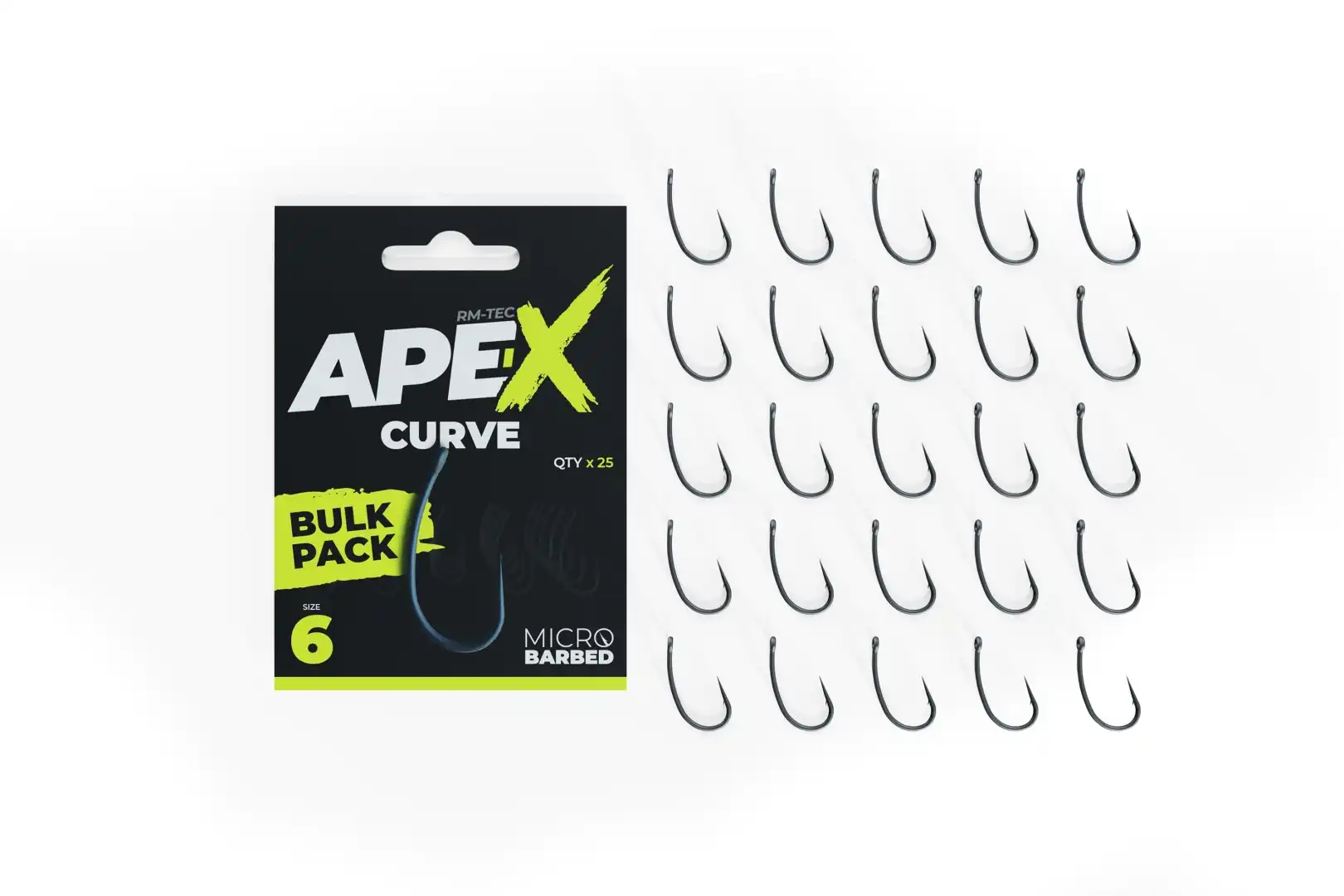 RidgeMonkey Ape-X Curve Barbed Bulk Pack