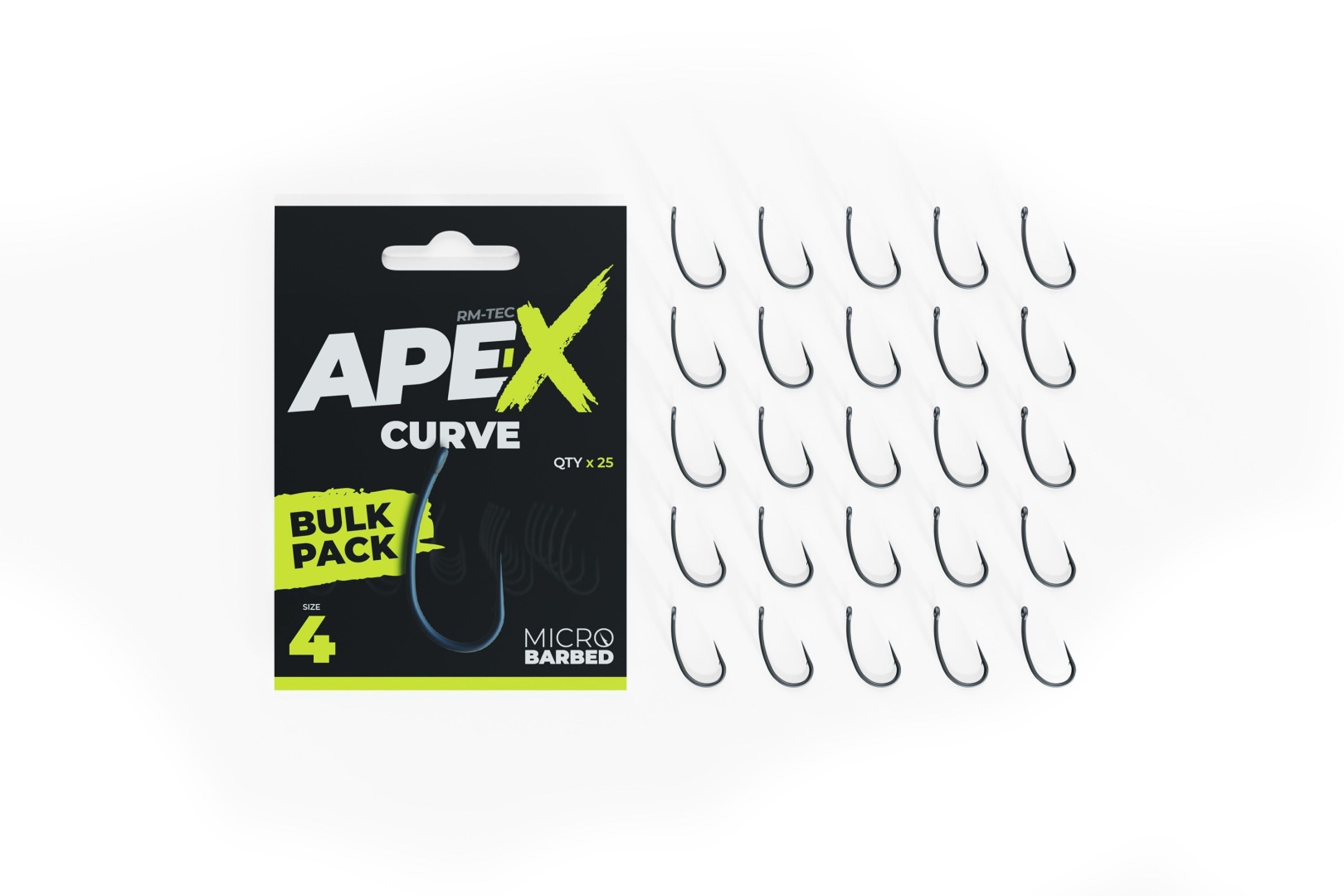 RidgeMonkey Ape-X Curve Barbed Bulk Pack 