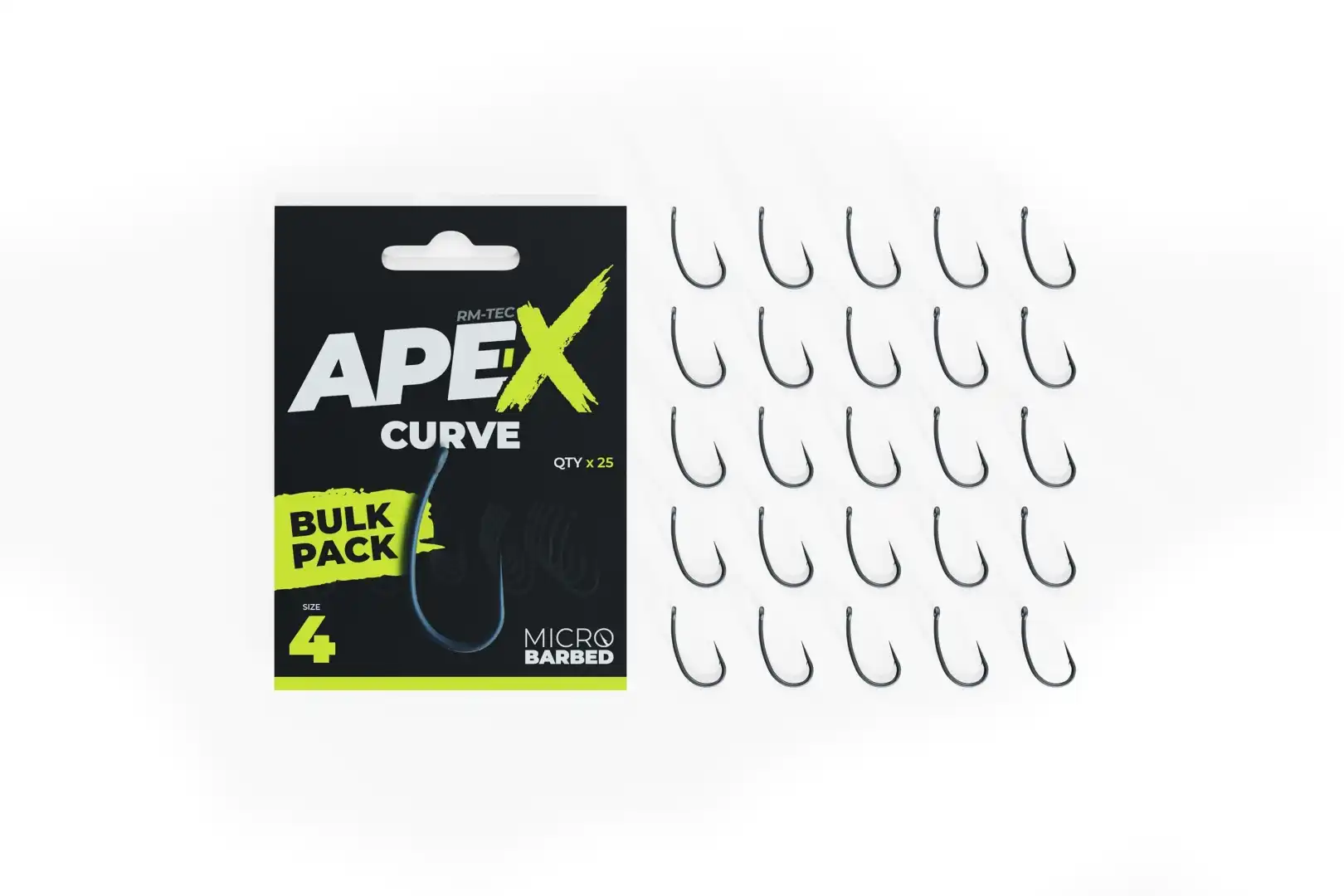 RidgeMonkey Ape-X Curve Barbed Bulk Pack