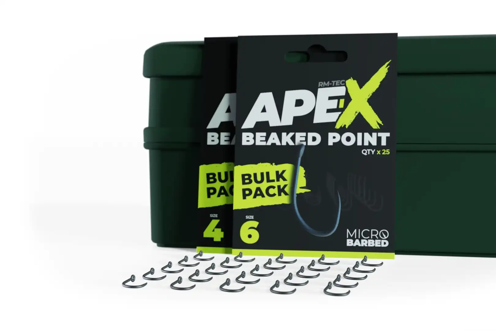 RidgeMonkey Ape-X Beaked Point Barbed Bulk Pack