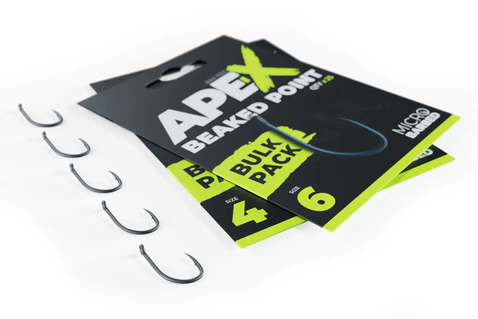 RidgeMonkey Ape-X Beaked Point Barbed Bulk Pack
