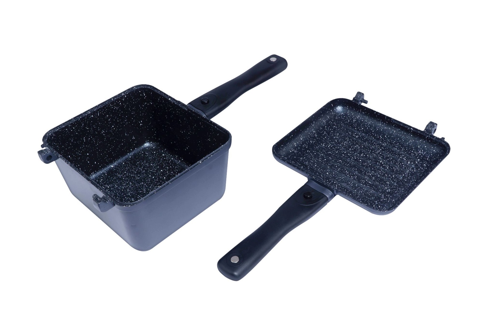 RidgeMonkey Connect Deep Pan & Griddle Granite Edition