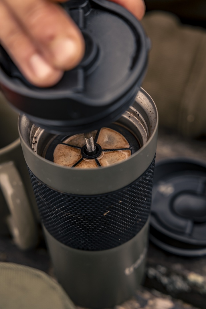 Trakker Thermal Coffee Press Mug