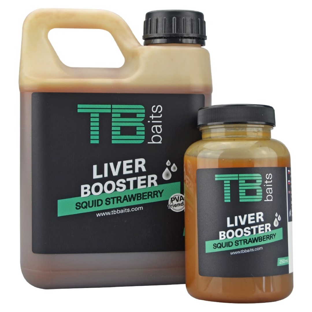 TB Baits Squid Strawberry Liver Booster