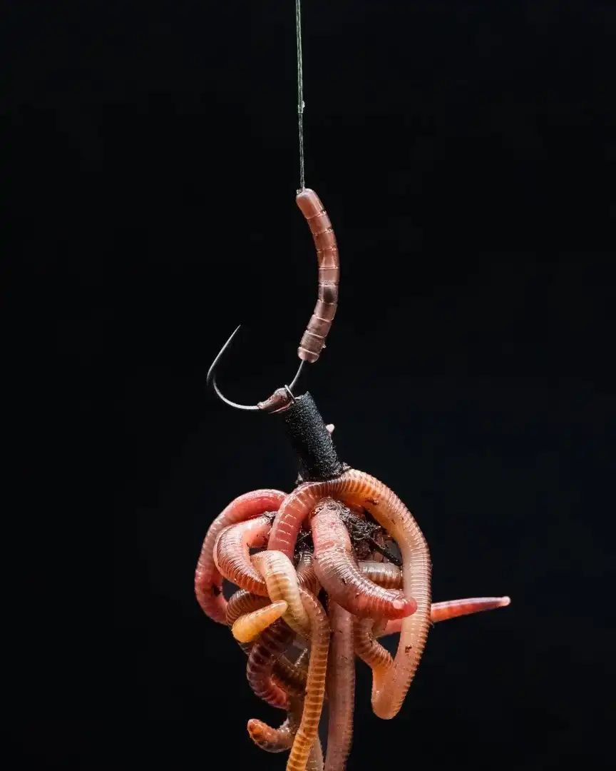 One More Cast DAZZLERS Worm Brown Distance Hookbead