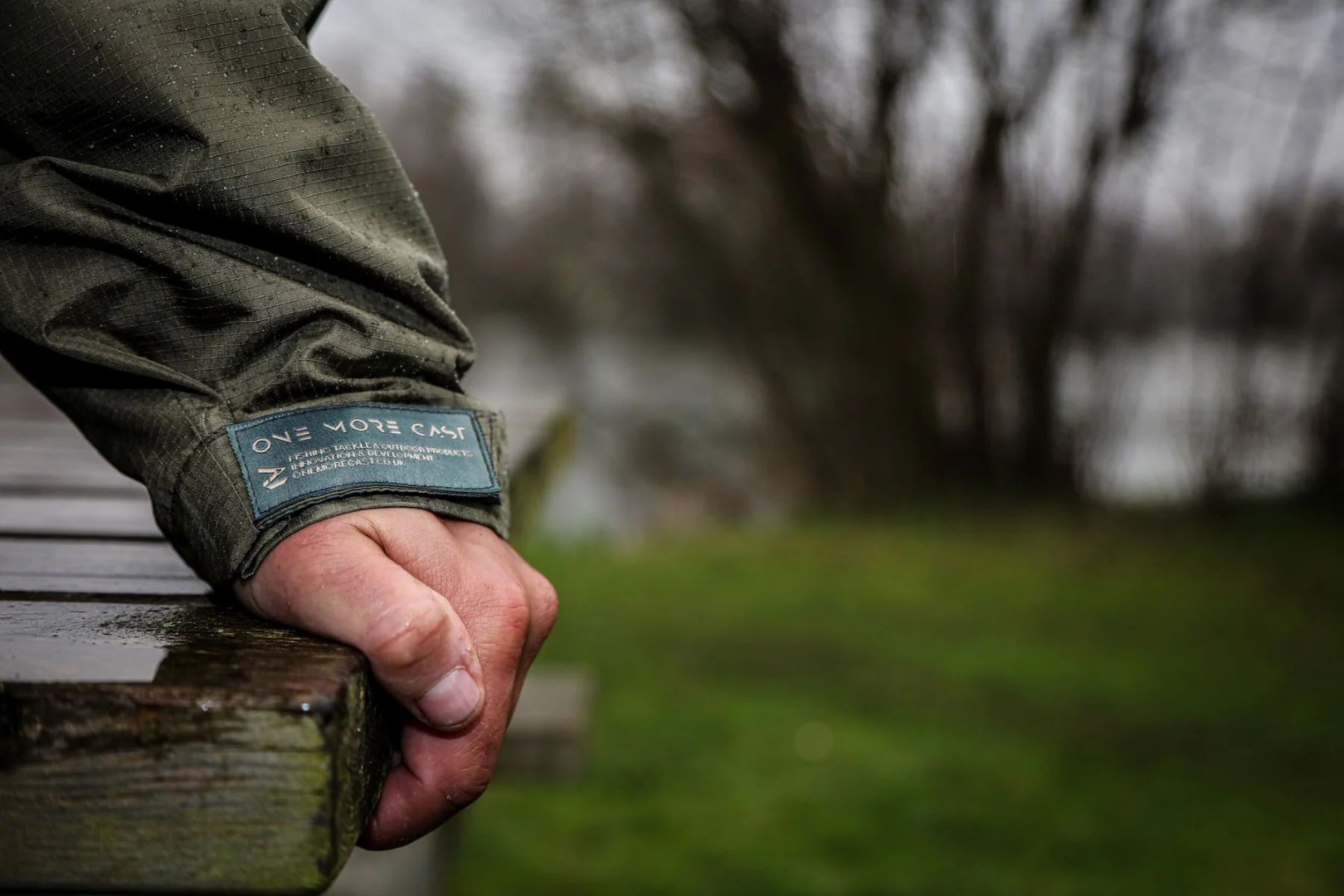 One More Cast Forest Green Mrigal Spring Water Resistant Jacket