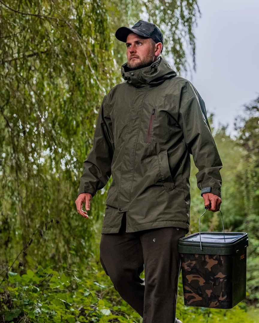 One More Cast Forest Green Mrigal Spring Water Resistant Jacket