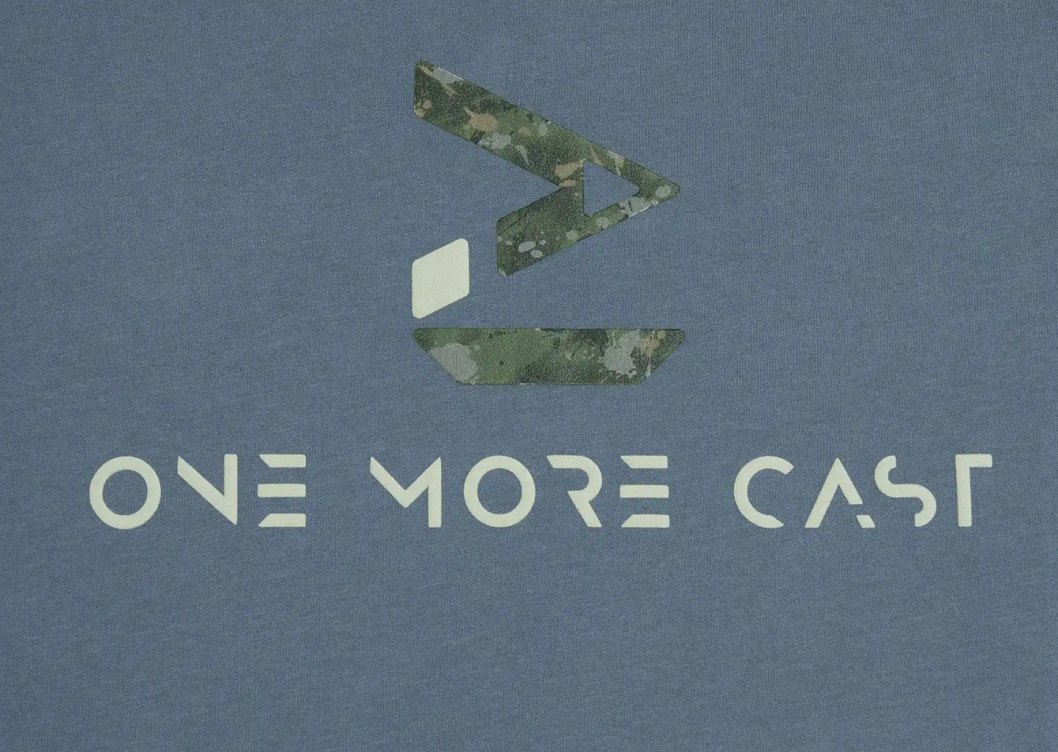 One More Cast Big-Eye Blue T-Shirt