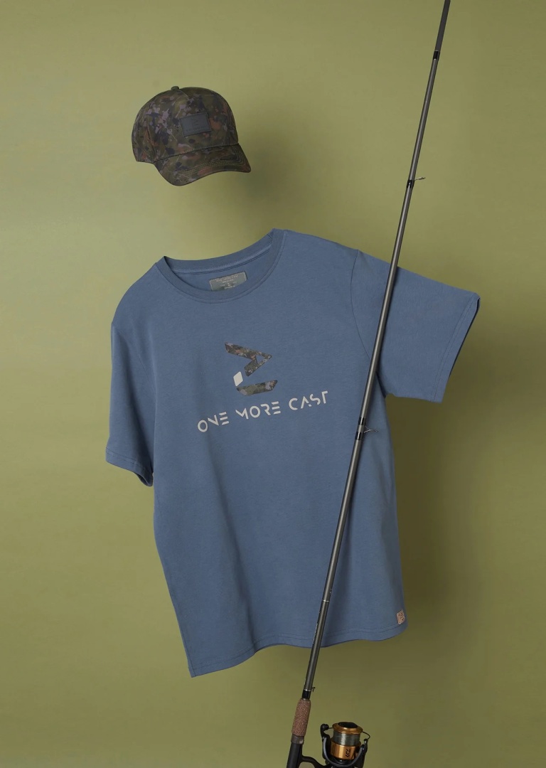 One More Cast Big-Eye Blue T-Shirt