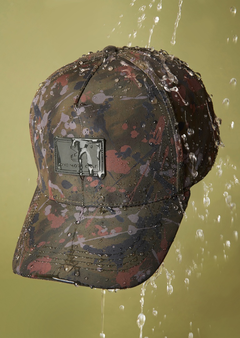 One More Cast Amur Splash CAMO SnapBack Cap 